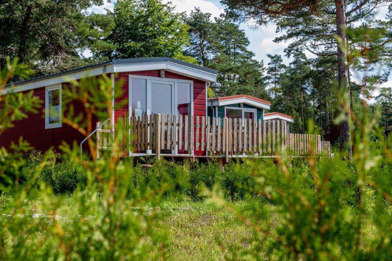 Naturcamping Lueneburger Heide - Chalets & Tiny Haeuser Soltau Exterior foto