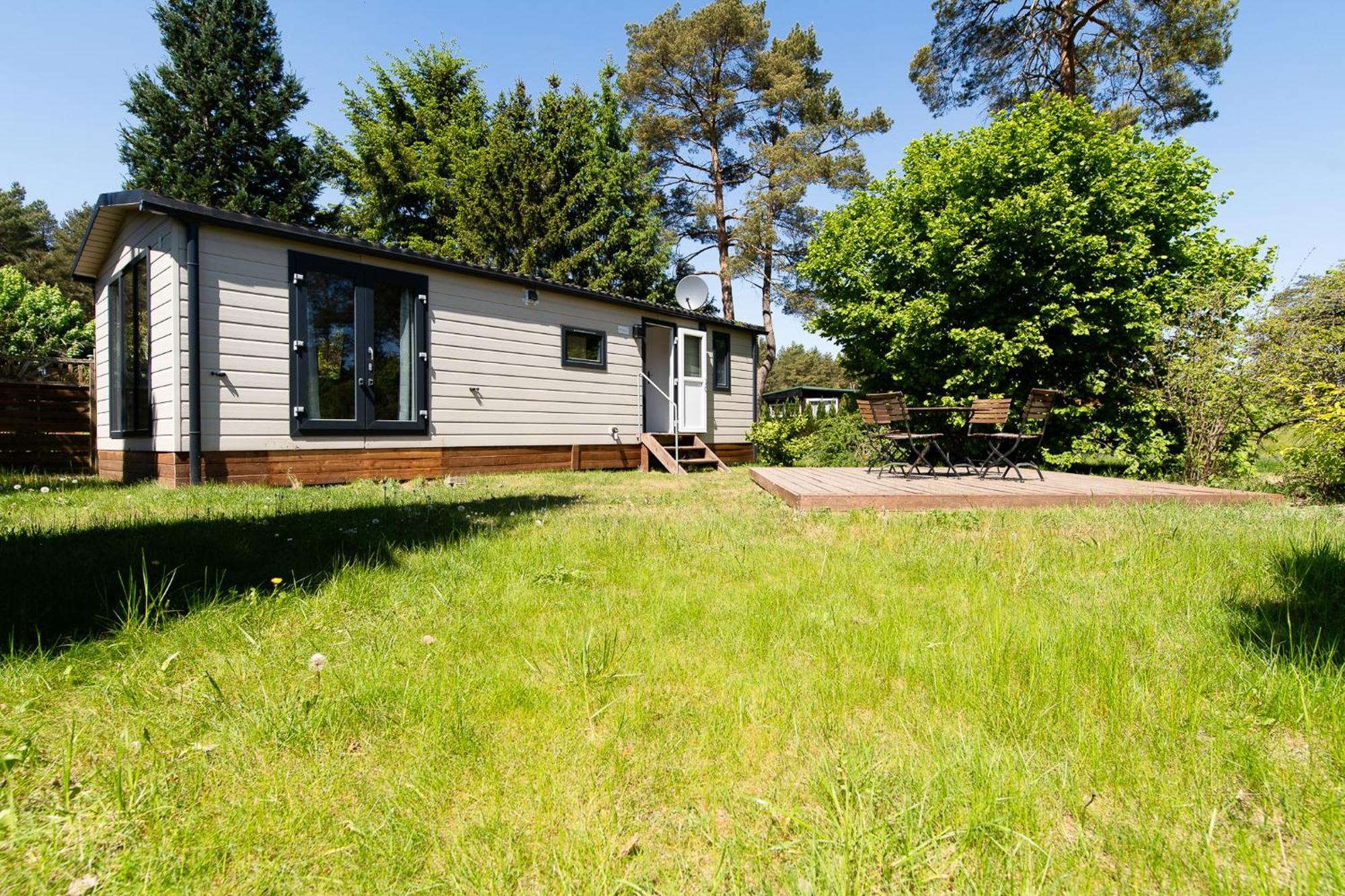 Naturcamping Lueneburger Heide - Chalets & Tiny Haeuser Soltau Exterior foto